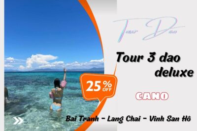 Tour 3 đảo Nha Trang bãi Tranh