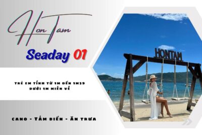 Vé Hòn Tằm trọn gói - Tour Hòn Tằm 1 ngày khu B (Gói 7) 8 Vé Hòn Tằm seaday tour trọn gói