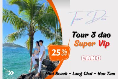 Tour 3 đảo Nha Trang Vip