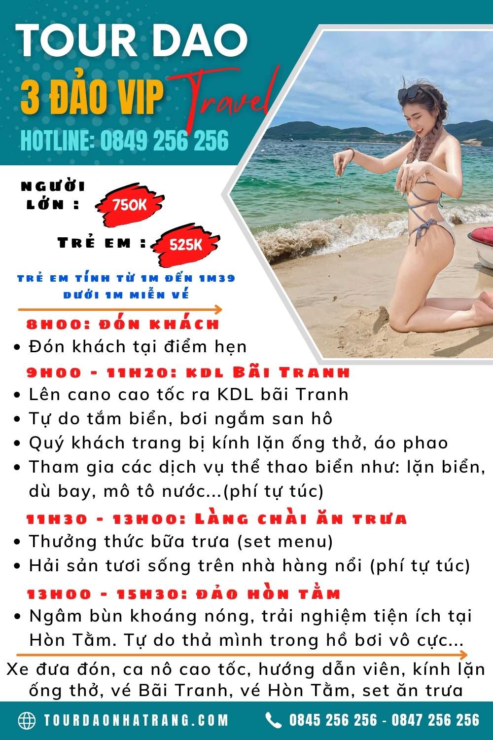Tour 3 đảo Nha Trang 12 tour 3 đảo nha trang