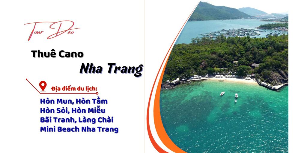 Thuê cano Nha Trang