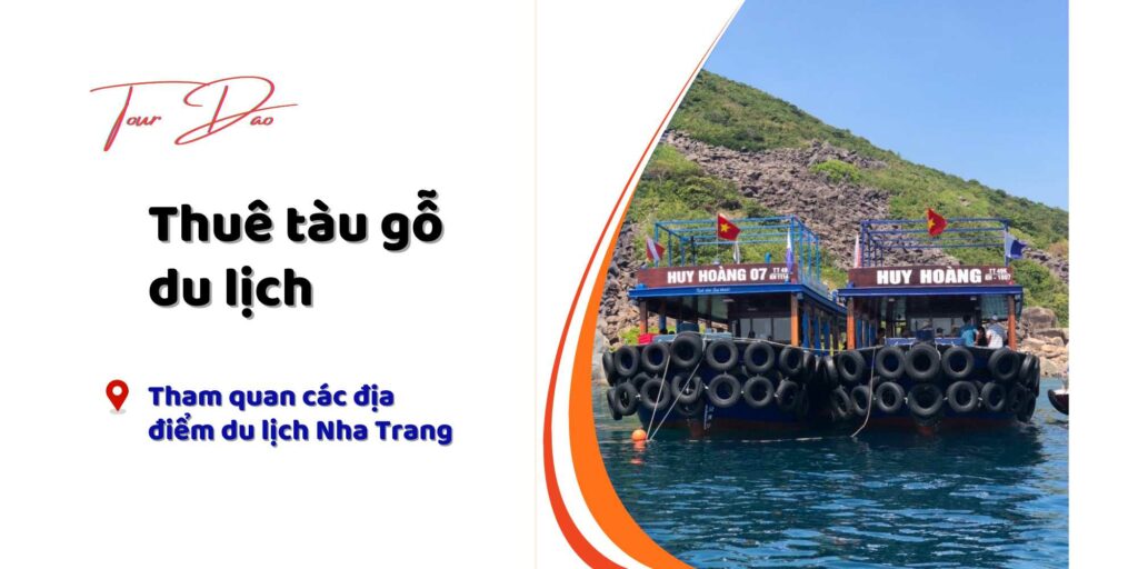 thuê tàu gỗ Nha Trang