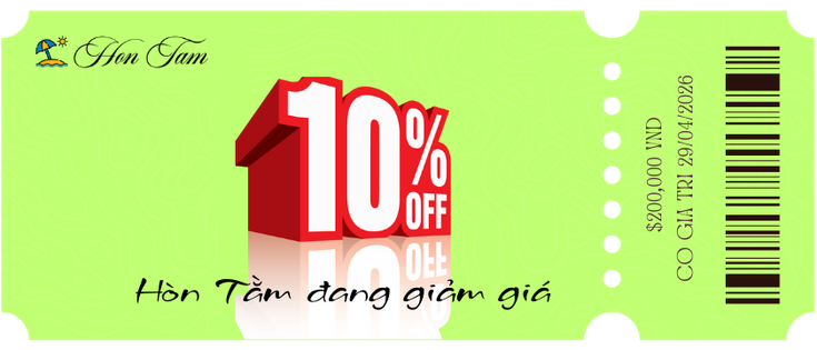 Hòn Tằm đang giảm giá